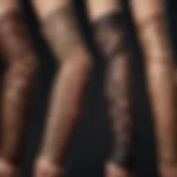 An artistic representation of a variety of masturbation sleeves showcasing their unique designs and textures.