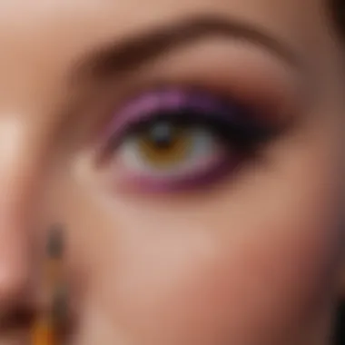 A beautifully decorated vanity with vibrant eyeliner pencils displayed.