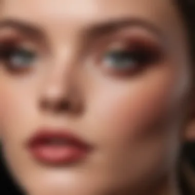 Blending Techniques for Stunning Looks Artistic application of eyeshadow demonstrating blending techniques