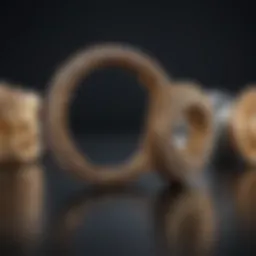 Elegant and affordable jewellery pieces displayed on a soft background