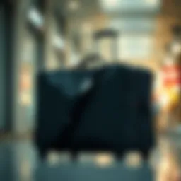 Elegant Airwrap Travel Bag showcasing its contemporary design