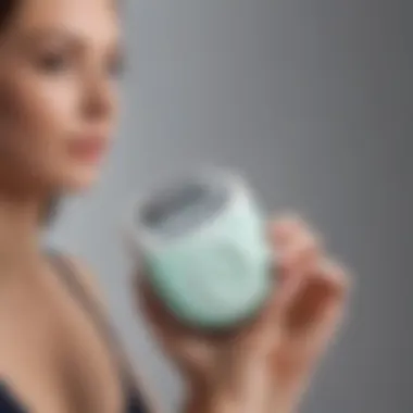 User-friendly guide demonstrating how to operate the Amazon Braun epilator effectively.