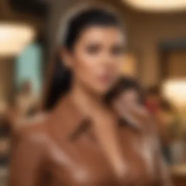 Kourtney Kardashian's Effortless Daytime Elegance Kourtney Kardashian in a chic daytime look