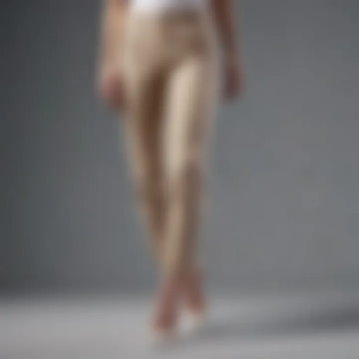 Variety of ankle pants in different fabrics