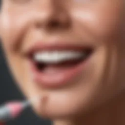 Detailed view of the Auraglow Deluxe Teeth Whitening Kit components