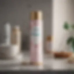 Elegant Batiste dry shampoo packaging on a stylish countertop