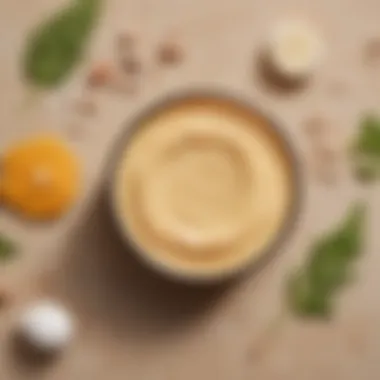 Key Ingredients in Eczema-Friendly Sun Cream Visual representation of beneficial ingredients in sun cream for eczema
