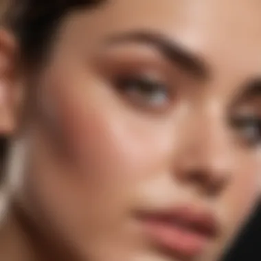 Application Techniques for Lasting Eyebrows Demonstration of applying eyebrow gel on oily skin