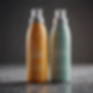 Natural Ingredients in Non-Damaging Dry Shampoos A close-up of non-damaging dry shampoo ingredients showcasing natural extracts