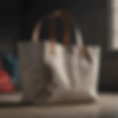 Durable Design for Everyday Tasks Durable nylon tote bag showcasing functionality