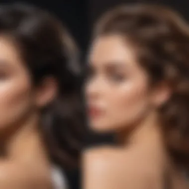 Transformative Effects of Quality Shampoo Before and after comparison of hair revitalization