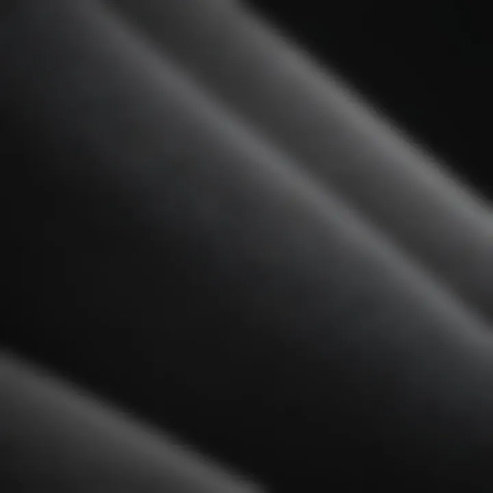 Close-up of high-quality fabric used in leggings