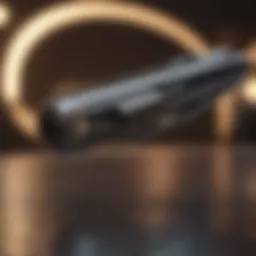 Compact curling iron designed for travel