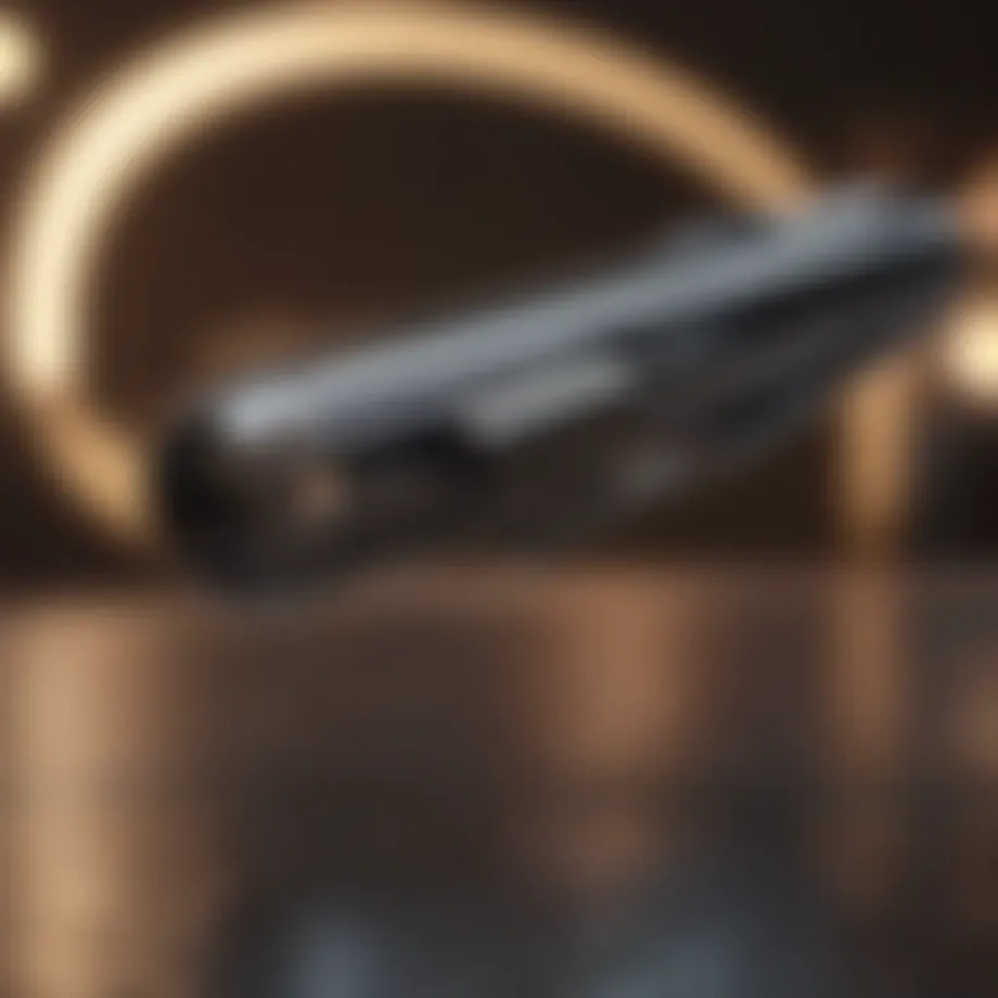 Compact curling iron designed for travel