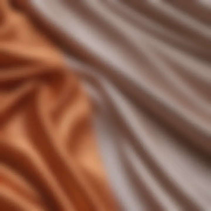 Close-up of fabric and material used for costume