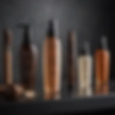 Essential Hair Care for Longevity of Your Wand Essential hair care products displayed alongside a hair wand