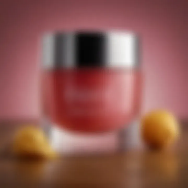 A close-up of beauty products in seasonal hues, highlighting the connection between color and cosmetics.