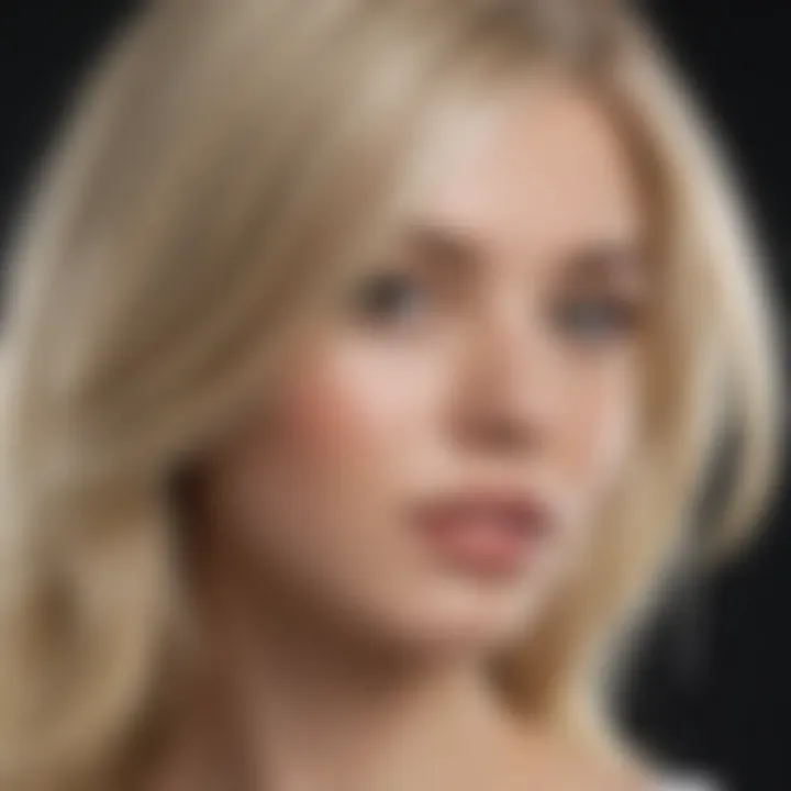 Best practices for maintaining bleached blonde hair