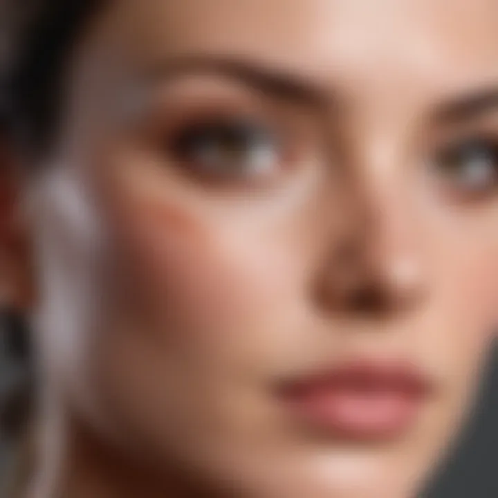 Visual representation of the skin's layers and how retinoids penetrate.