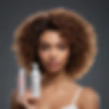 A selection of conditioners tailored for different curl types
