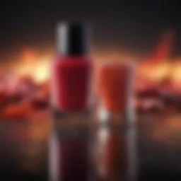 Vibrant seasonal nail polish colors showcasing the latest trends