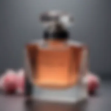 Close-up of Delina perfume notes