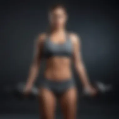 A selection of fitness goals illustrated through appealing graphics