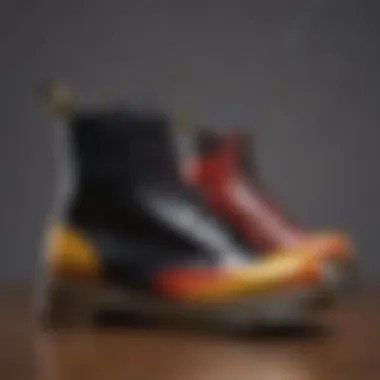 Contemporary Trends: A Spectrum of Doc Marten Styles Modern Doc Marten shoes in various colors and styles