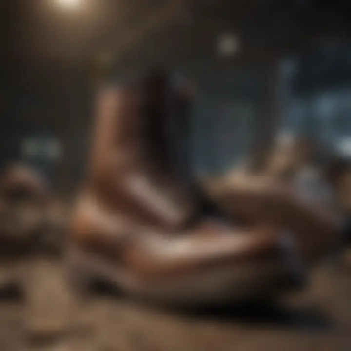 Sustainable materials used in the production of Doc Marten shoes