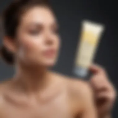 Post-Hair Removal Care Routine A soothing post-hair removal care routine displayed visually