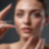 Soaking acrylic nails in acetone for effective removal