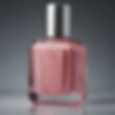 Close-up of Essie Couture Nail Polish Bottle