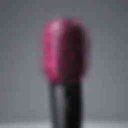 Elegant design of the Eva NYC Mini Thermal Straightening Brush