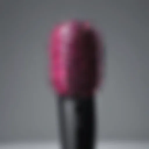 Elegant design of the Eva NYC Mini Thermal Straightening Brush