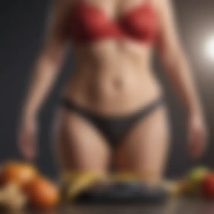 Graph depicting weight loss trends from various diet approaches