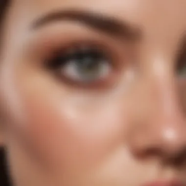 The Art of Applying Non-Waterproof Mascara Elegant mascara application highlighting natural beauty
