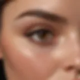 Natural ingredients for eyebrow care