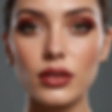 Skin Tone Compatibility of Secret Salma Lipstick Diverse array of skin tones with Secret Salma Lipstick applied