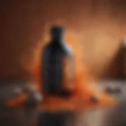 Vibrant natural ingredients for hair care