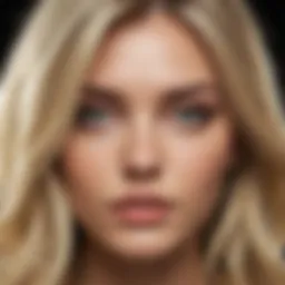 Radiant blonde hair enhanced by dphue Blonde Gloss