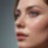 A close-up of a skincare product with pore-minimizing properties.
