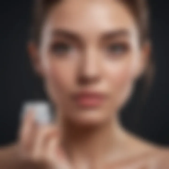 An array of skincare products tailored for different skin types.