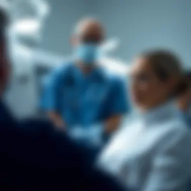 Medical Treatments for Skin Concerns Medical treatment options represented through consultation.