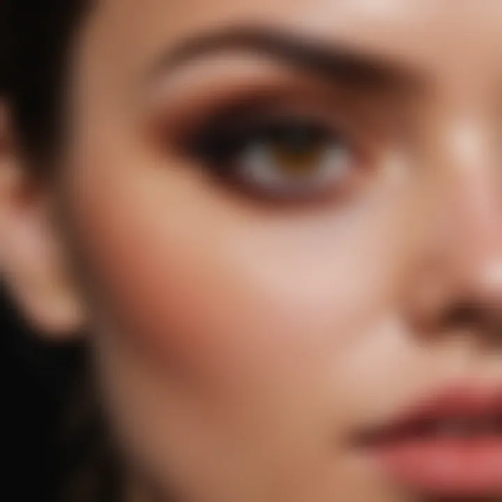 A chart illustrating color theory relevant to eyeshadow application
