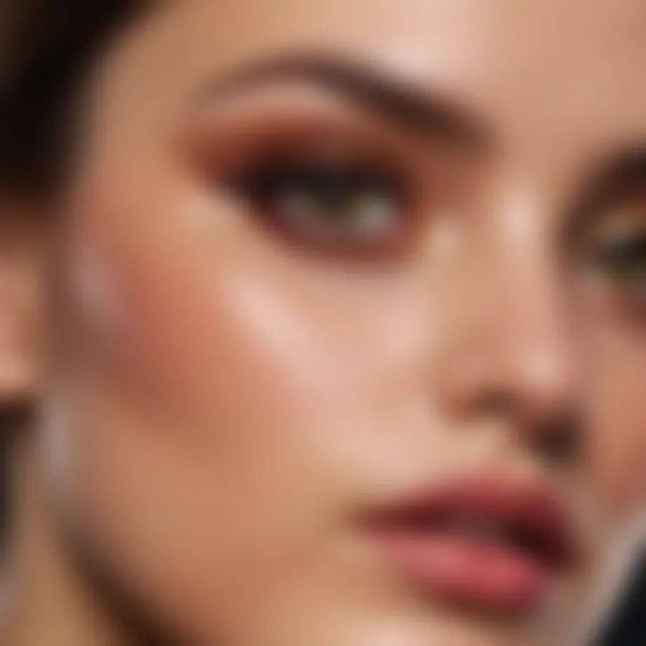 A palette of vibrant eyeshadow colors that complement brown eyes