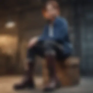 Grunge-Inspired Look An iconic grunge-inspired look featuring flannel shirts and combat boots