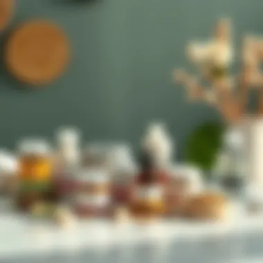An inviting array of holistic health products beautifully arranged