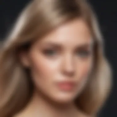 Before and after results of using L'Oreal Hair Toner Gloss