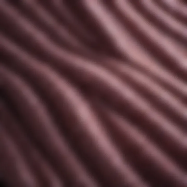 Close-up of unique fabric patterns and textures used in non-binary plus size garments