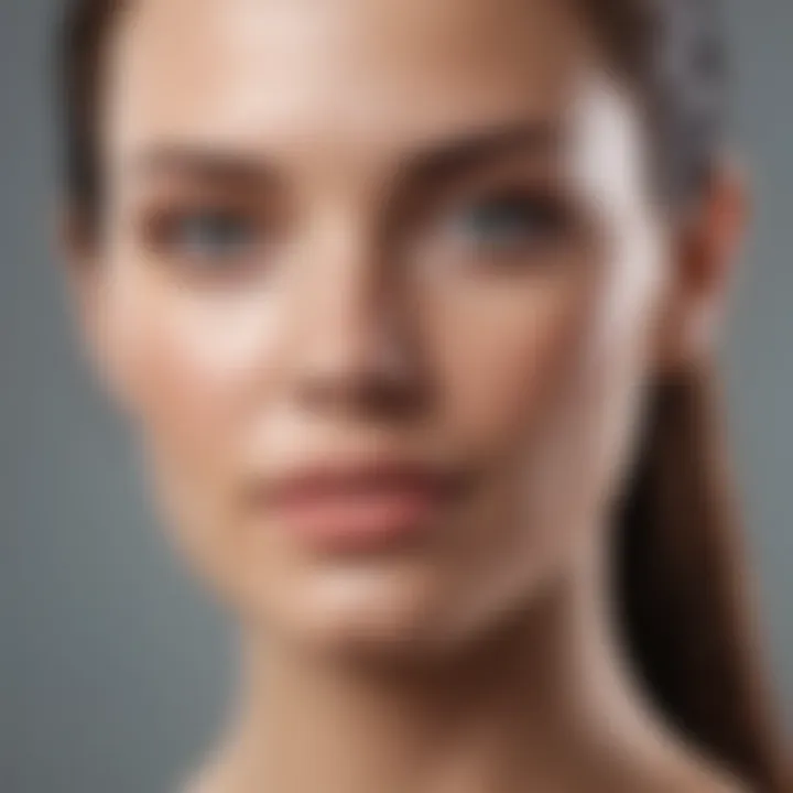 User testimonial showcasing satisfaction with Nu Skin skin tightening solutions.